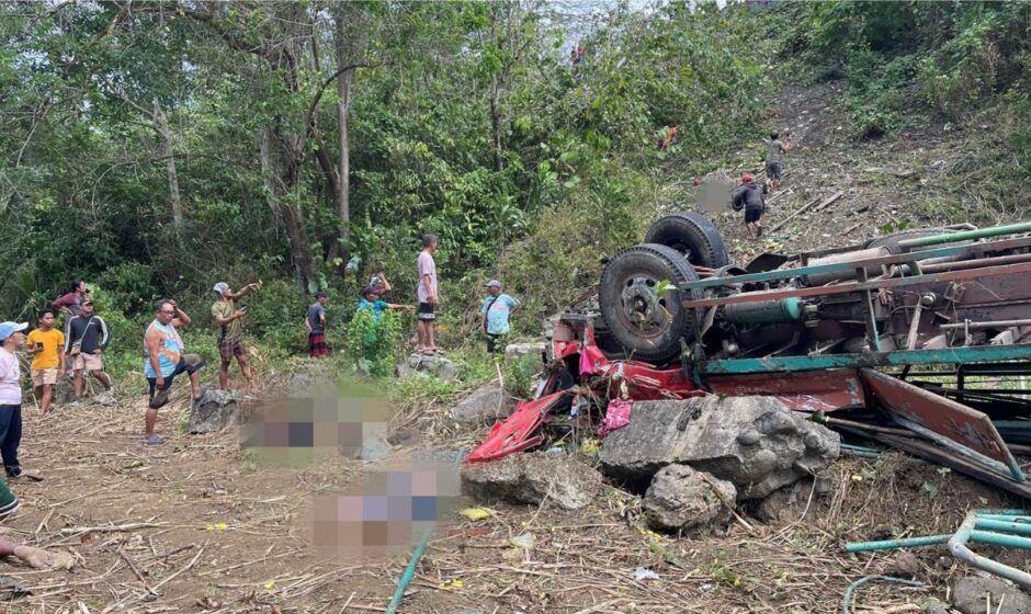 4 Patay 3 Iba Pa Sugatan Nang Mahulog Ang Sinasakyan Nilang Truck Sa