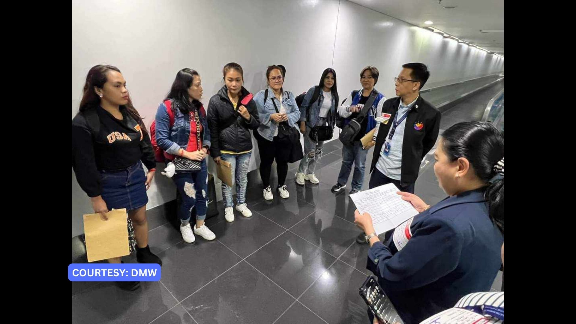 9 Na Ofw Mula Sa Lebanon Dumating Sa Bansa 1752