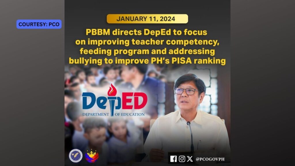 Deped Inatasan Ni Pangulong Marcos Na Paghusayin Pa Ang Mga Guro At Tugunan Ang Problema Sa