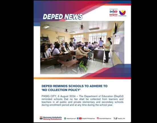 deped no collection policy