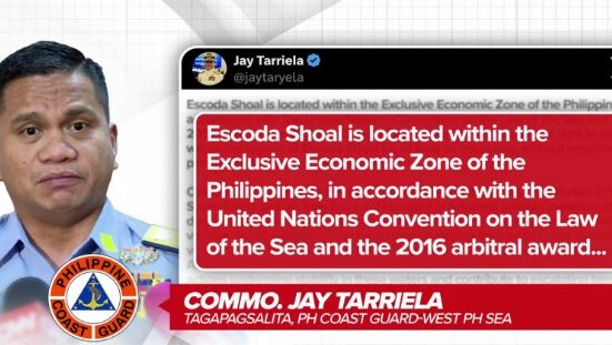 philippine coast guard escoda shoal