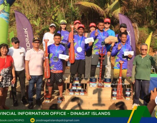 boat racing dinagat island