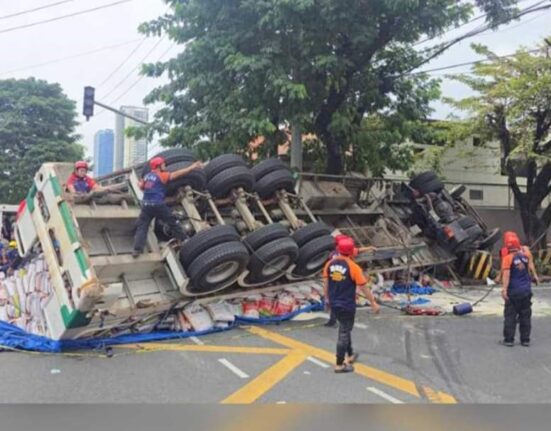 truck ortigas avenue