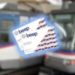 white beep card