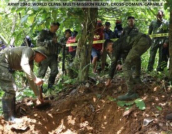 nahukay na mga armas ng npa
