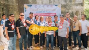 Halos 1,300 na residente sa Calbiga, Samar, may direktang access na sa malinis at ligtas na inuming tubig