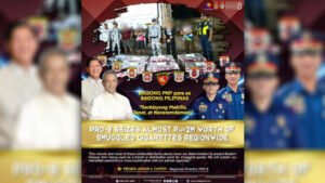 Halos P2-M na halaga ng smuggled na sigarilyo, nakumpiska sa Eastern Visayas noong Enero