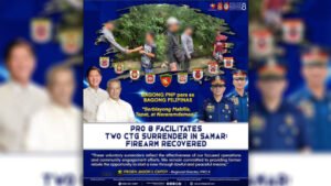 2 kabataang miyembro ng NPA, sumuko sa Samar