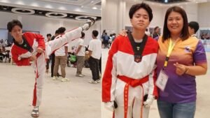 Supersonics Taekwondo Athlete Roivy Cabrillas, nasungkit ang gintong medalya sa nagpapatuloy na EVRAA 2026 sa Baybay City