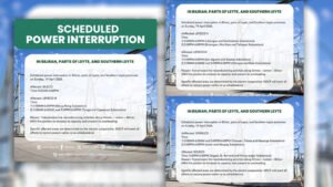 Power interruptions, mararanasan sa Biliran at sa ilang bahagi ng Leyte at Southern Leyte sa Linggo