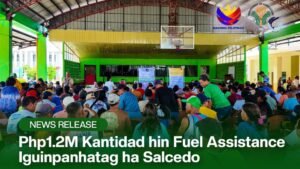 400 na mangingisda sa Eastern Samar, tumanggap ng P3K Fuel Discount Cards