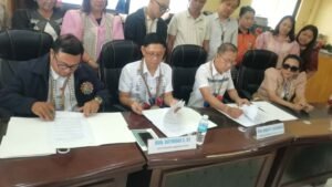 Calbayog City, lumagda ng kasunduan sa Lope de Vega para sa emergency response cooperation