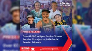 Mahigit 67,000 senior citizens, tumanggap ng kanilang 1st quarter social pension sa Eastern Visayas