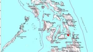 Southern Leyte, niyanig ng magnitude 4.1 na lindol